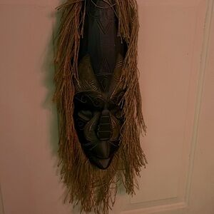 An authentic amazing warrior mask